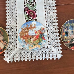 One Avon Collectible Christmas Plate:  Your Choice  &quot;The Magic That Santa Brings&quot; &quot;Special Christmas Delivery&quot; &quot;Santa&#39;s Loving Touch&quot;