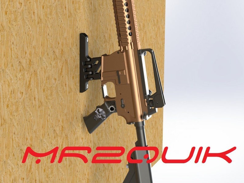 AR15 Folding Vertical Wall Mount Etsy