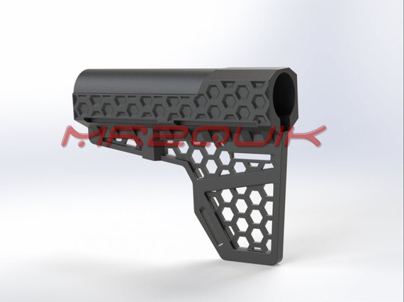 HexCut AR-15 Mil-Spec Pistol Stabilizer Brace.