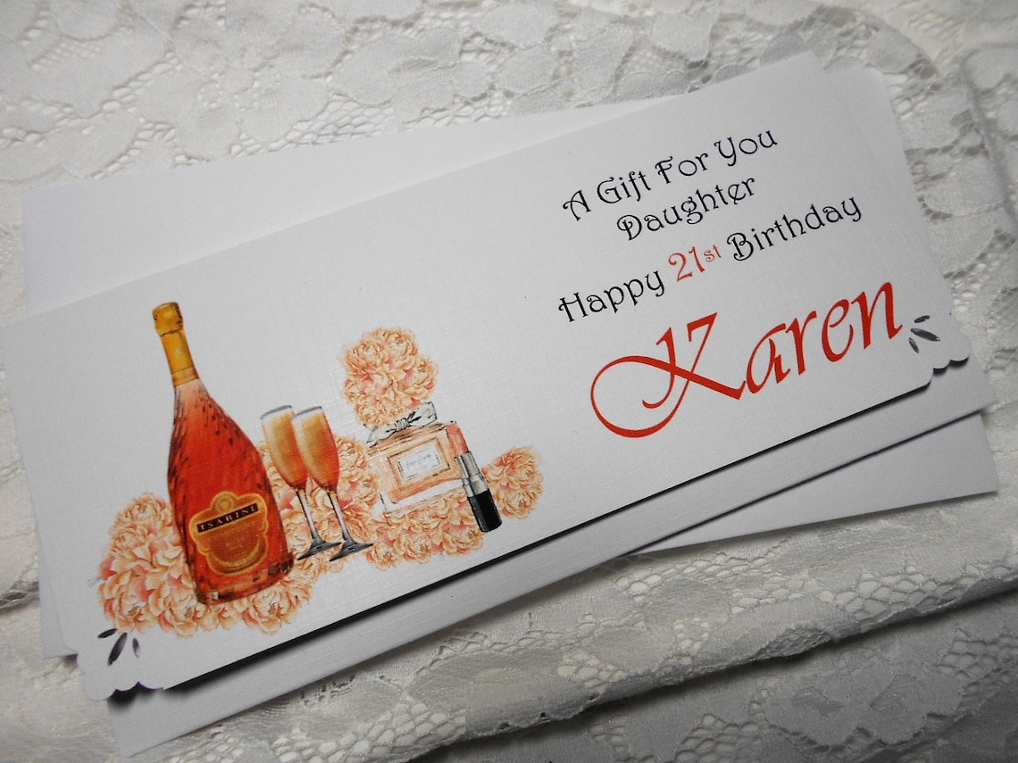 Personalised Birthday Gift/ Money Wallet Daughter Etsy