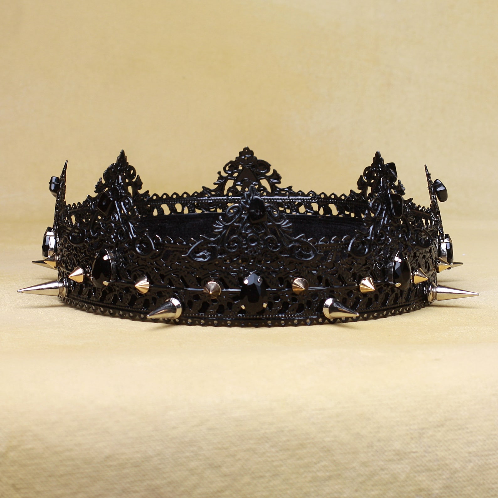 spiky crown headpiece