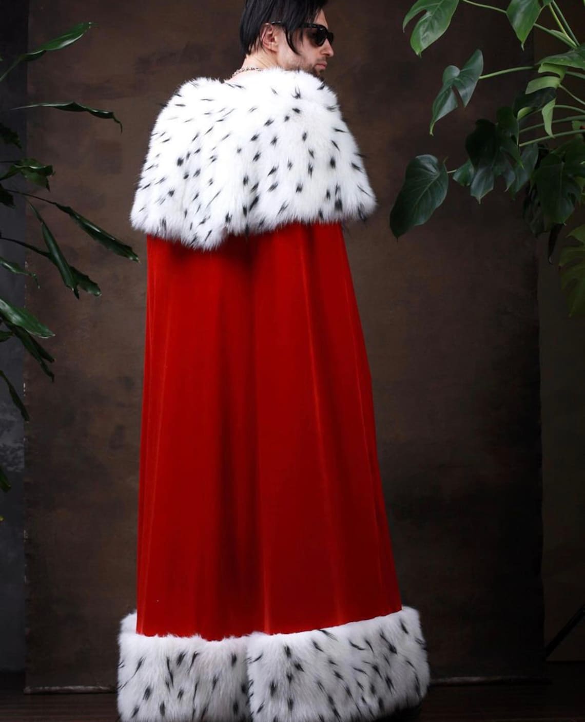 Royal Cape Red Royal Cape Historical Costume Cape King Etsy