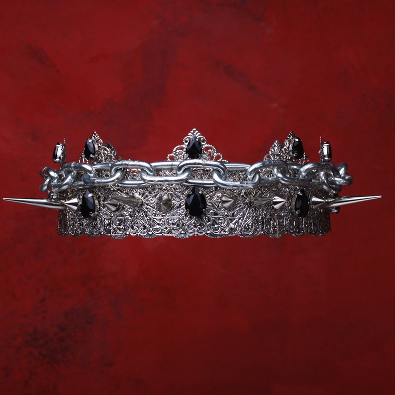 JESUS Metal King Crown King Crown Chain Crown Imperial Etsy