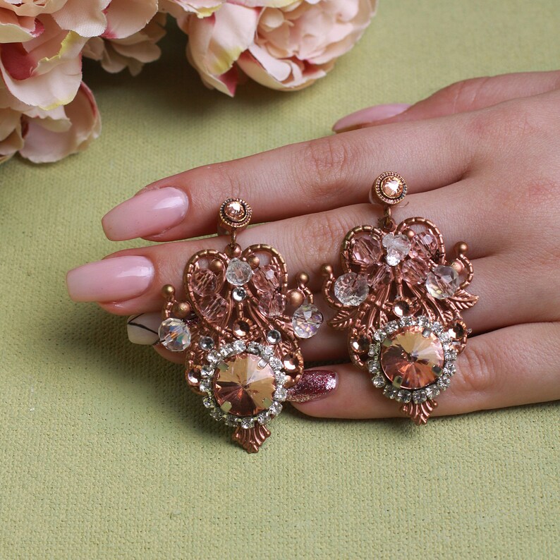 VIOLA Rose gold Baroque Headband Rose Gold Leaf headband Etsy