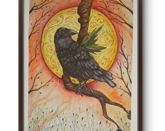 Crows Moon (unframed)