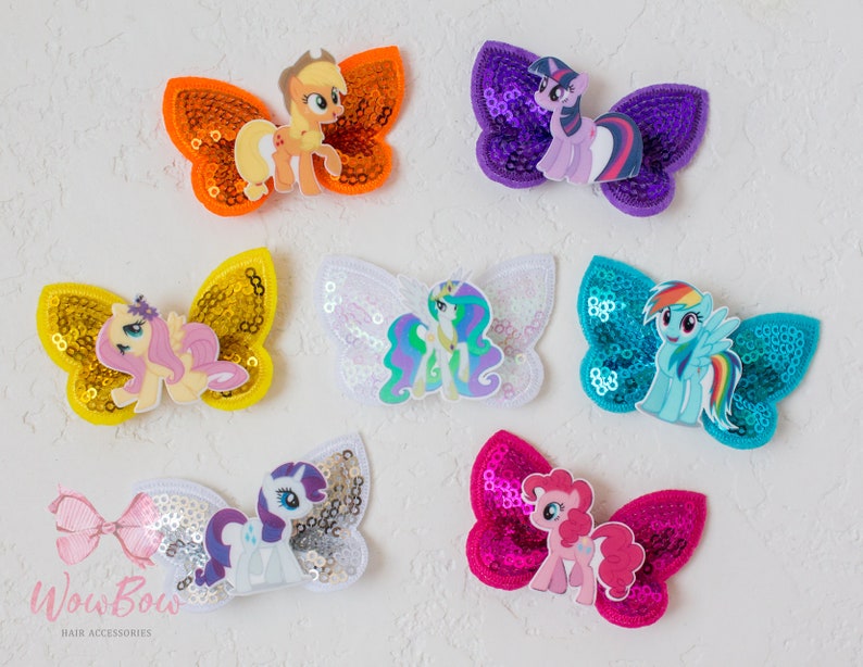 4 Coin Purse Butterfly Keychain Birthday Kids Party Favors Princess Girls Gift