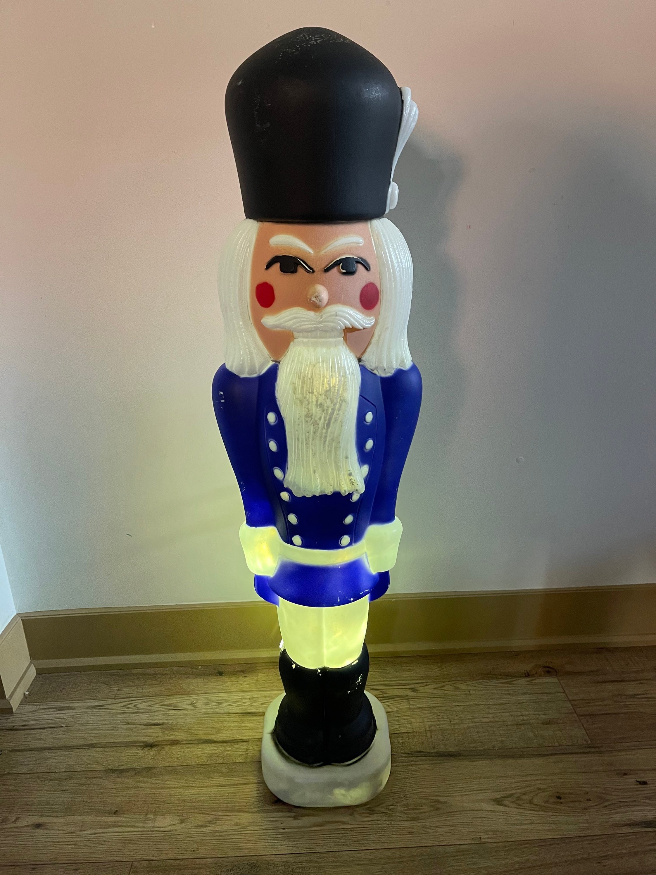 Nutcracker Blow Mold Vintage Soldier Blow Mold 1988 Etsy Canada