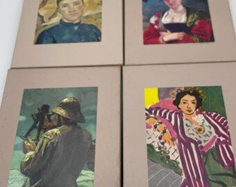 ensemble de livres d'art vintage | Rubens, Cézanne, Matisse, Manet