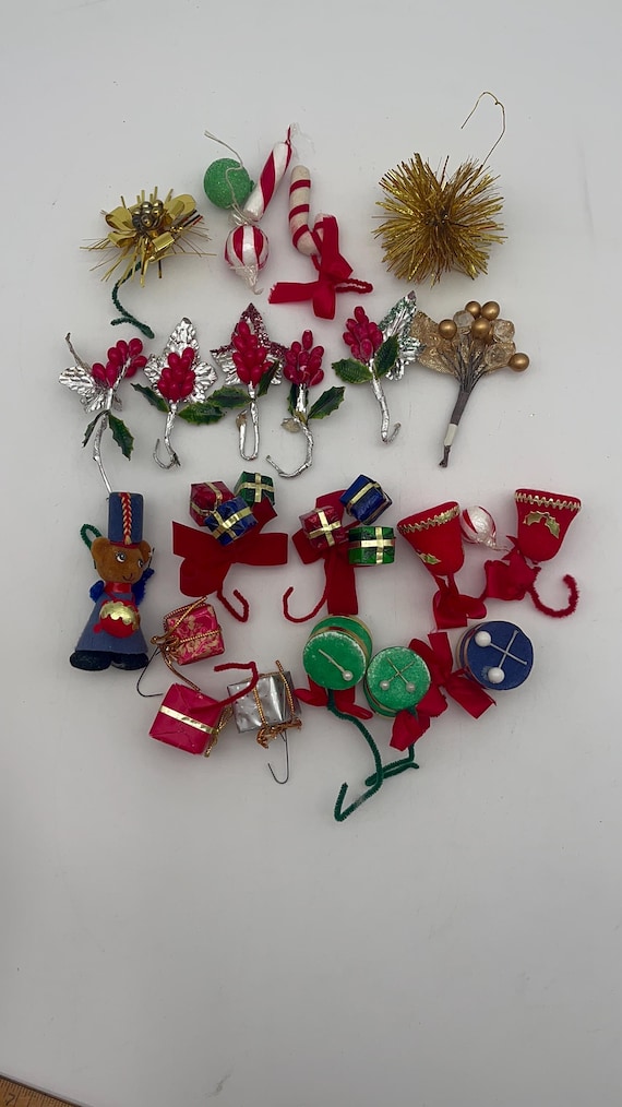 ヴィンテージ クリスマス オーナメント 18 個セット || クリスマス