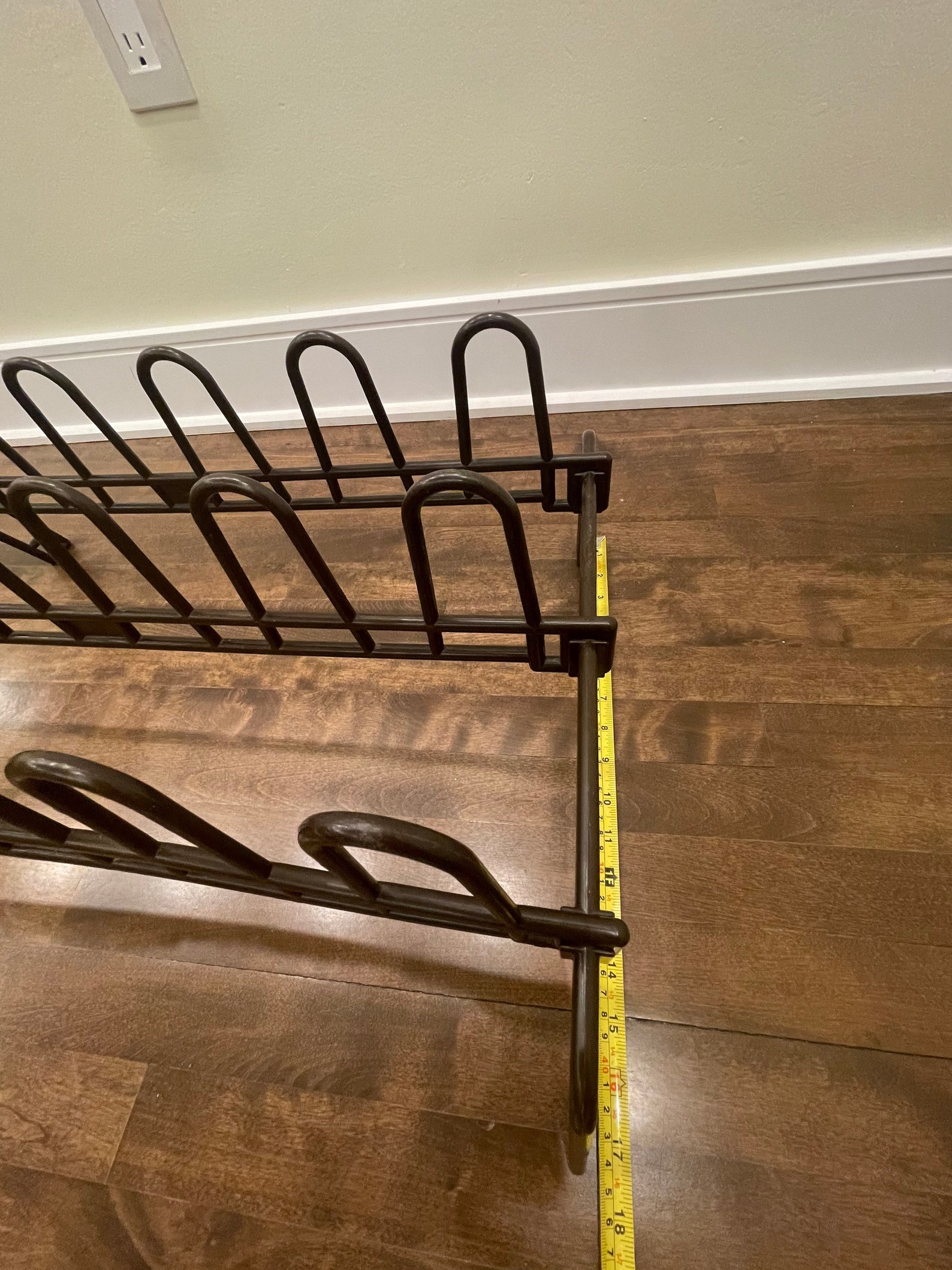 Vintage Retro Shoe Rack Vintage Brown Plastic Shoe Rack Etsy