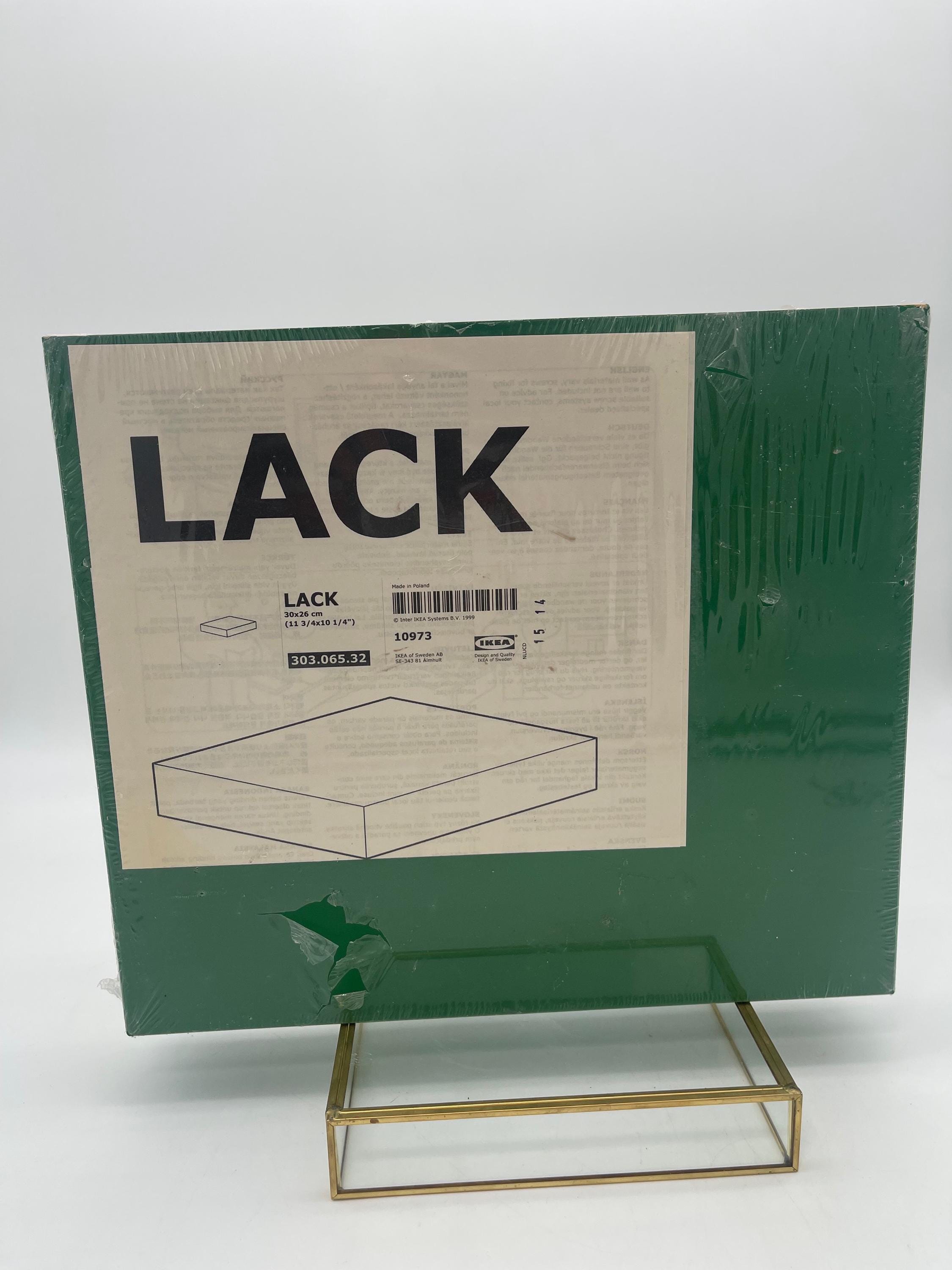 Vintage IKEA LACK Green Wall Shelf | Floating Display - Etsy