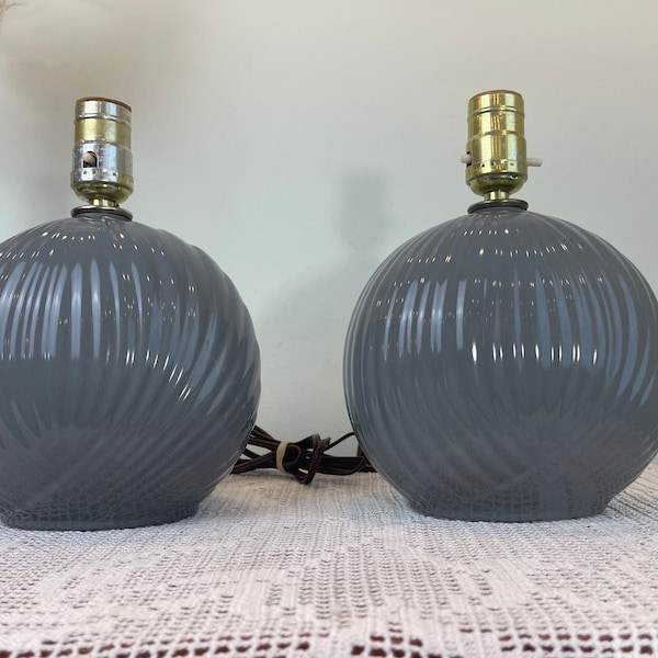 Ceramic Seashell Lamp Etsy