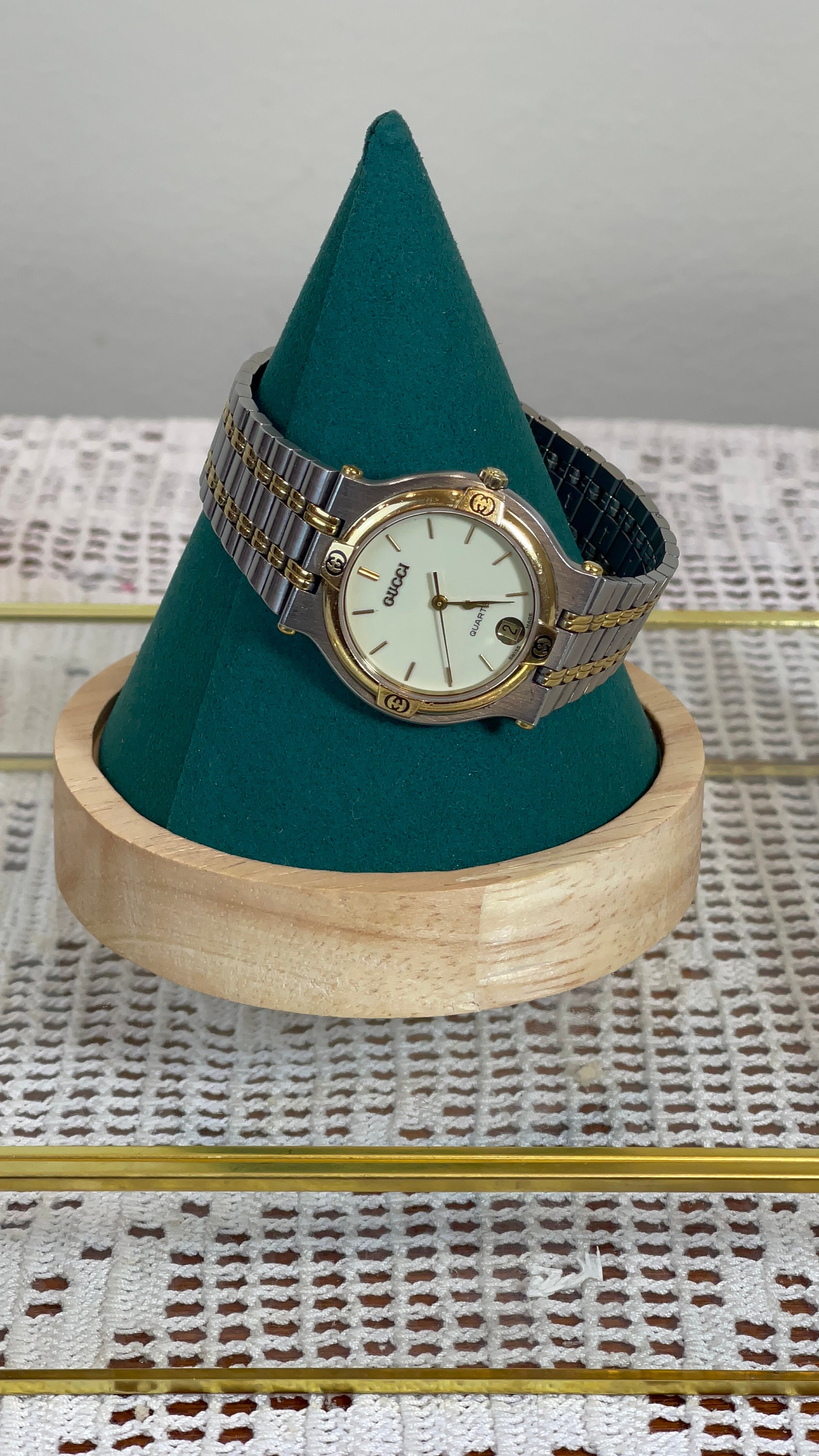 Buy Gucci Two Tone Watch Online In India Etsy India