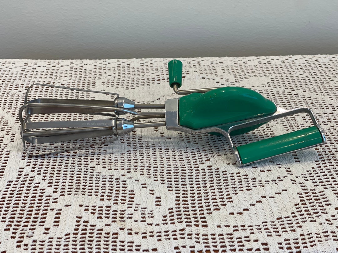 Vintage MAYNARD Hand Mixer Vintage Egg Beater With Handle Etsy