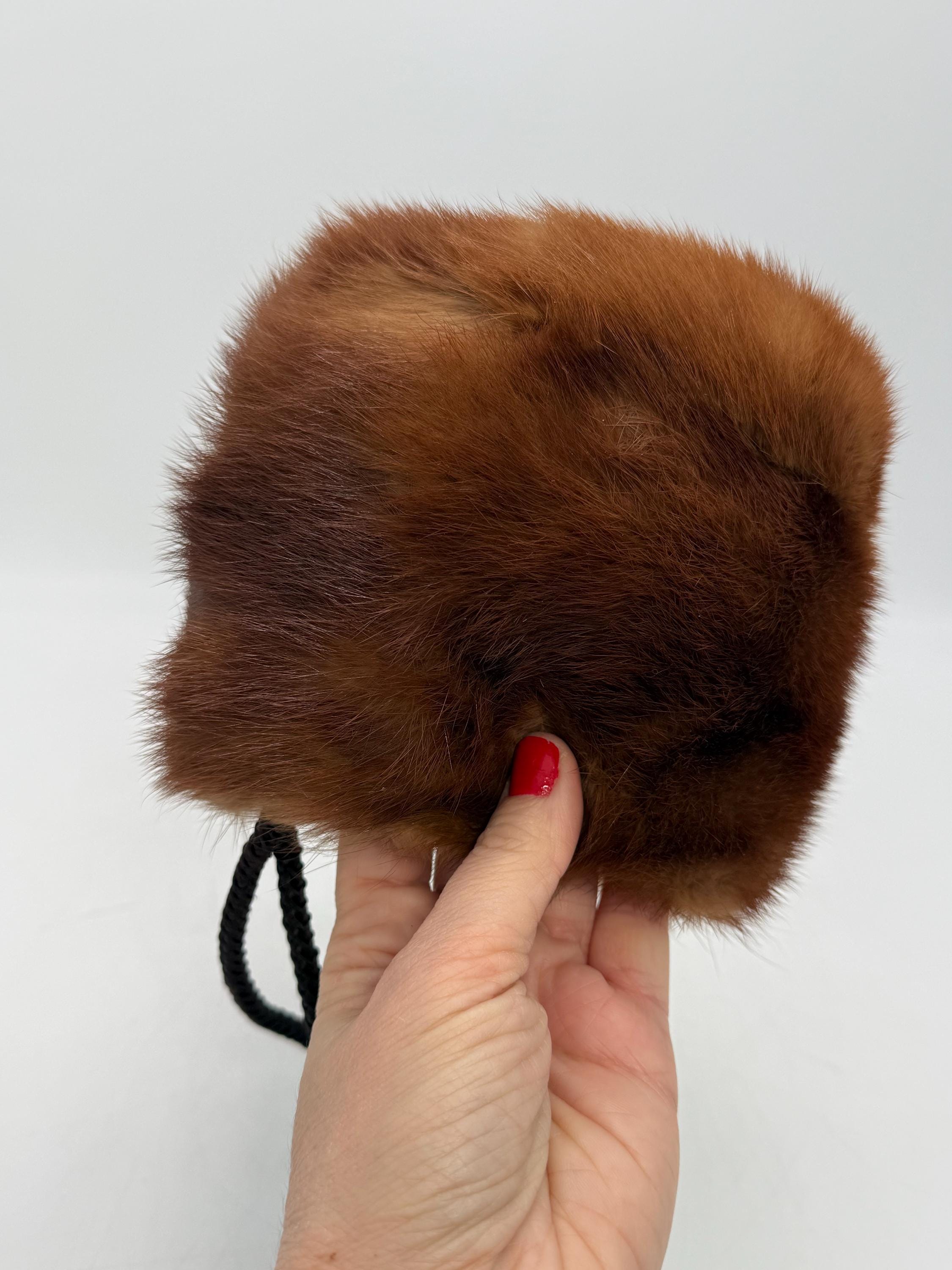 Vintage Fur Muff Hand Warmer - Etsy