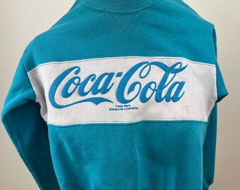 Vintage child’s Coca-Cola sweater || Size Large || Coca-Cola vintage crew neck sweatshirt for kids