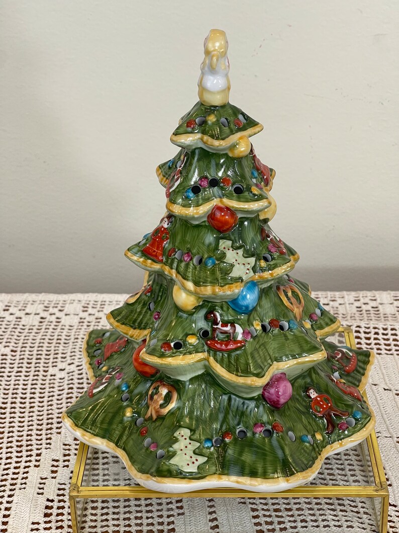Villeroy & Boch Vintage Ceramic Christmas Tree Tannenbaum Etsy