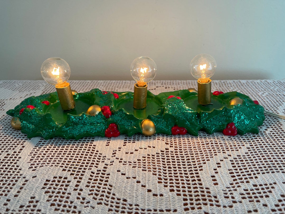 Vintage Ceramic Christmas Lights Decoration Vintage Christmas Lights