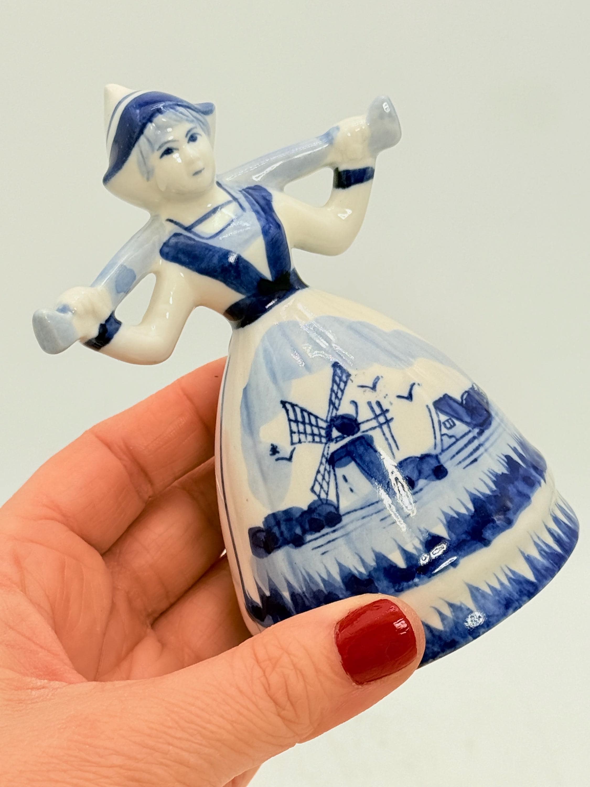 Blue Delph Figurine - Etsy