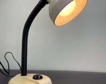 Vintage Gooseneck Desk Lamp | Swivel Neck Office Lamp