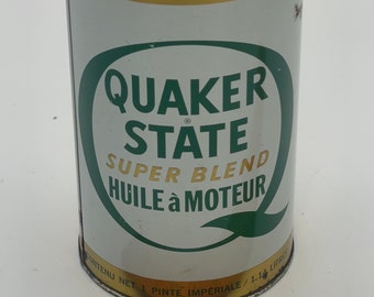 canned Vintage Orig 1960-70's Pennzoil Z-7 Motor Oil NOS 1 Qt