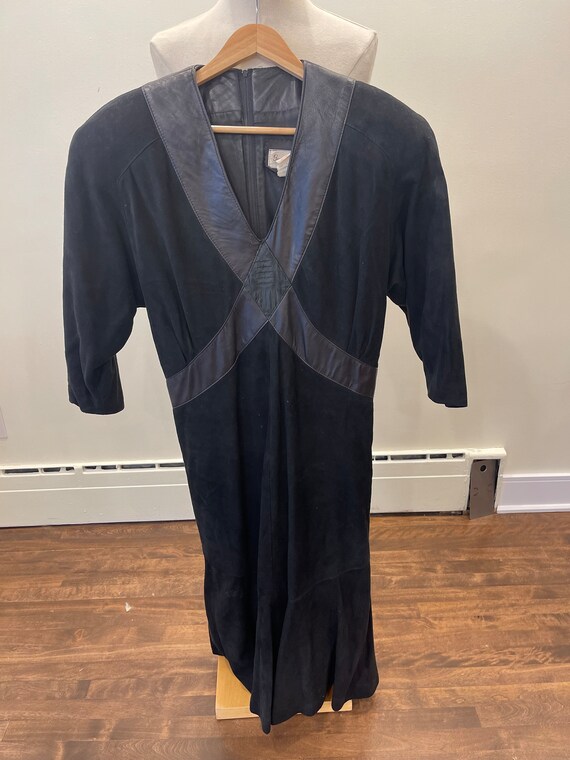 Suede Long Dress main image 0