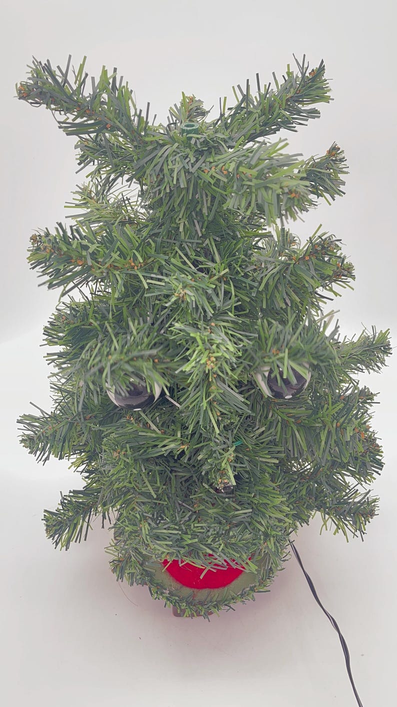 Vintage Gemmy DOUGLAS FIR Animated Christmas Tree Singing Tree Douglas