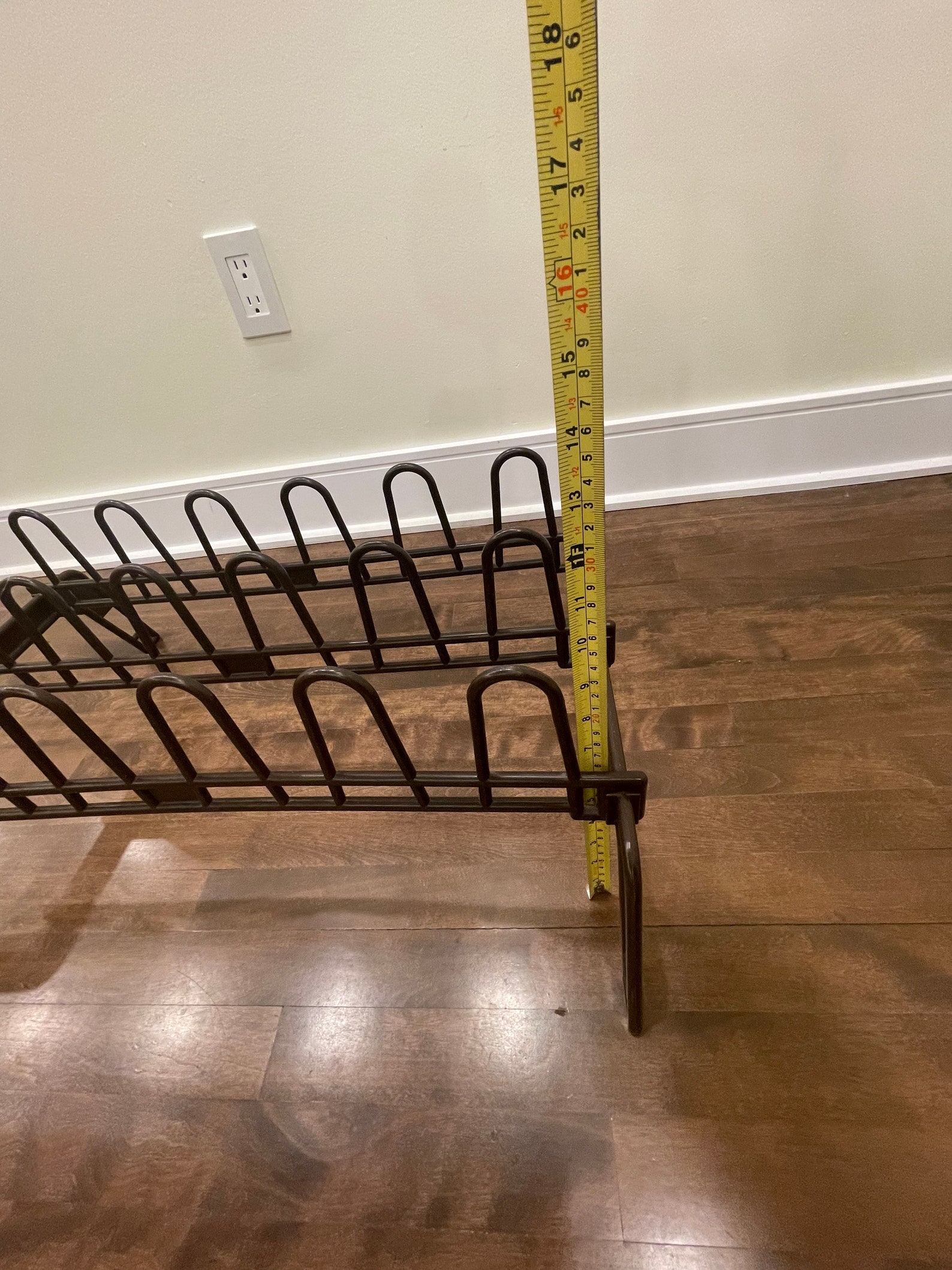 Vintage Retro Shoe Rack Vintage Brown Plastic Shoe Rack Etsy