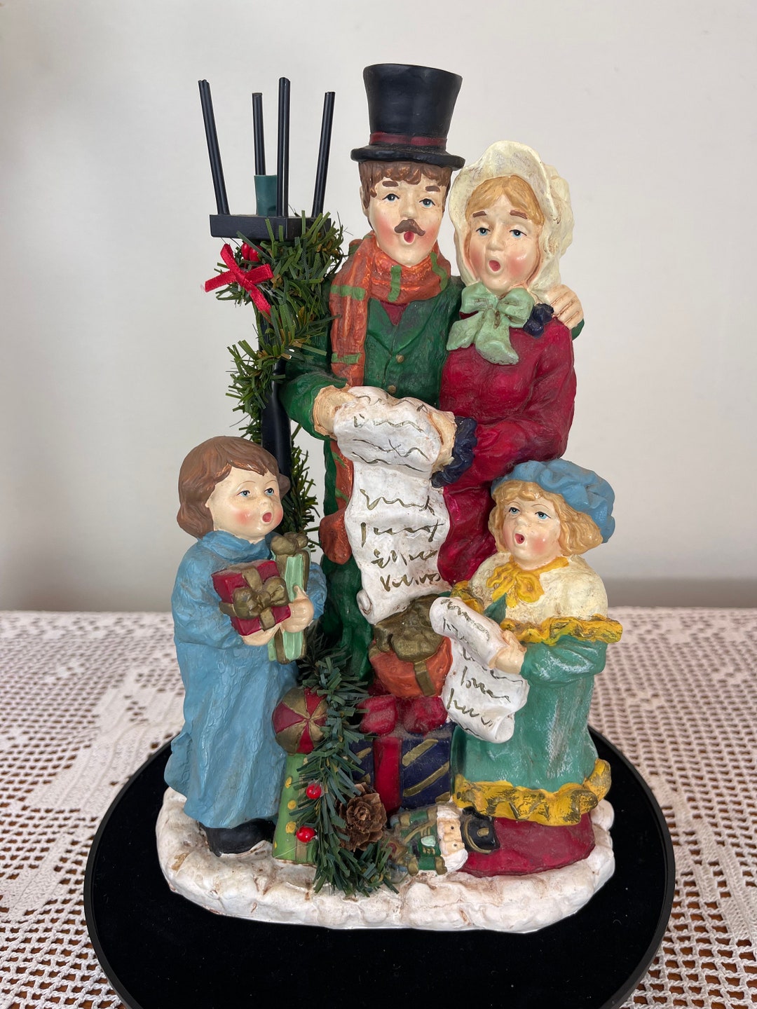 Vintage Ceramic Christmas Carolers Christmas Caroler Family Table Top Decoration Vintage