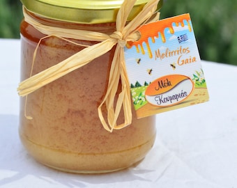 ARBUTUS Greek Honey, Organic/ Unheated/Unfiltered/Unpasteurized Greece Honey, Healthy Food, Mom's Gift, Thanksgiving Day, Honey Lovers Gift.