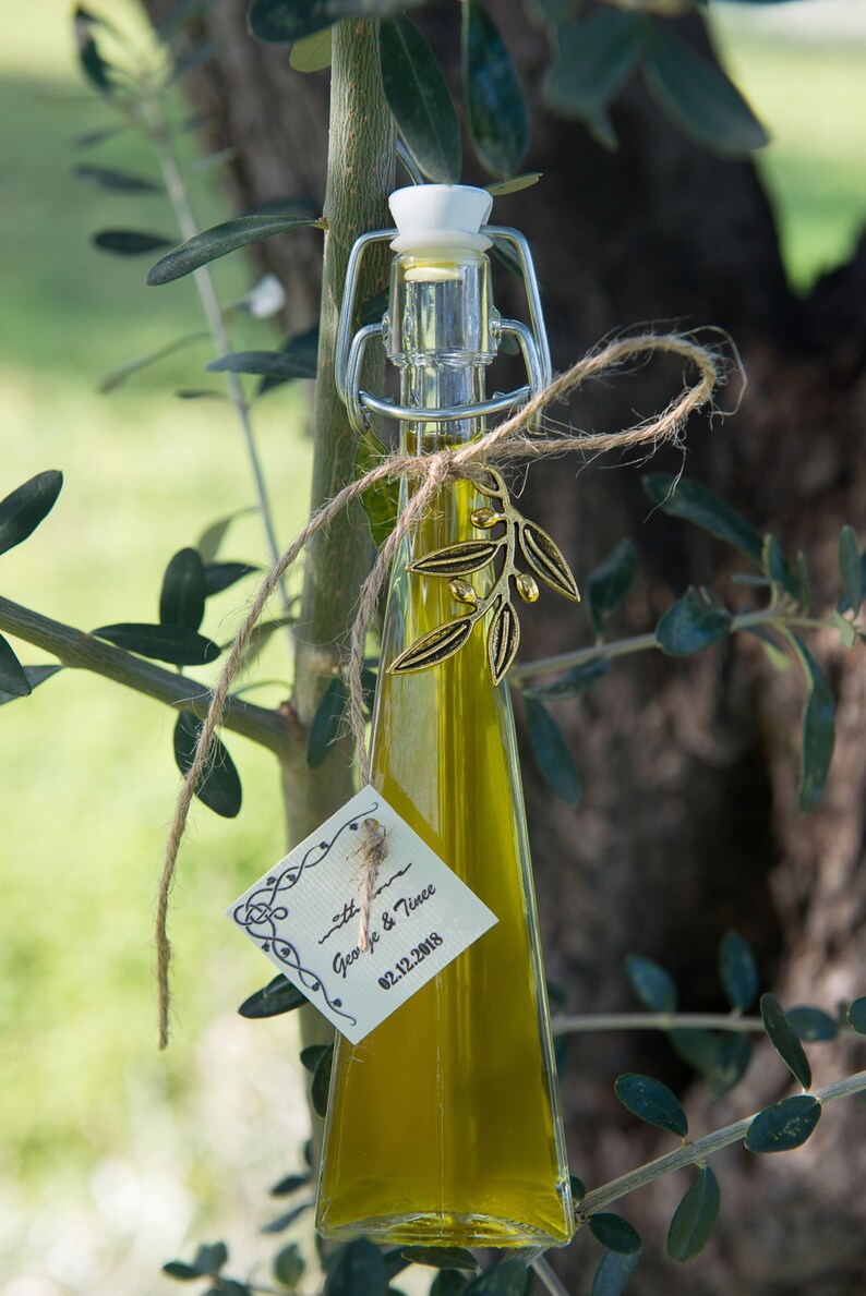 110 Greek Organic Olive Oil Wedding Favors Herbs Infused