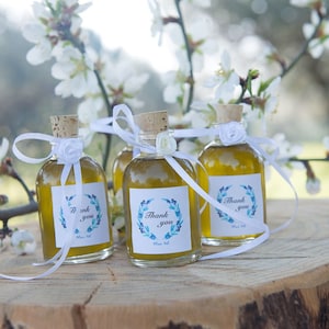 10 Bottles Olive Oil Favors Wedding Baptism Favors Olive - Etsy