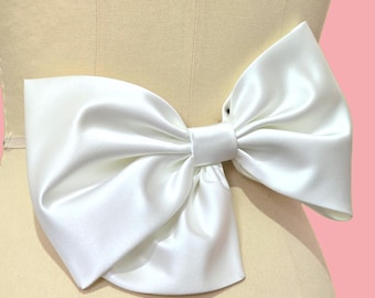 Wedding Dress Bow, Bridal Bow, Bow for Wedding Dress, Big Bow, Detachable Wedding Dress Bow, Large Bow, Bridal accessories, Bow, Custom Bow