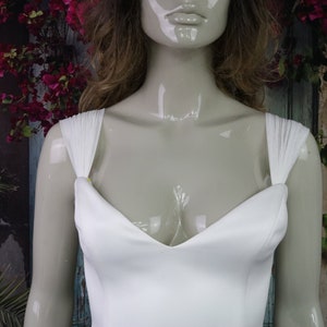 DETACHABLE Bridal Sleeves, Detachable Strap, Removable sleeves,Wedding Dress sleeves,Off shoulders sleeves, Tulle sleeves, Made in UK image 4