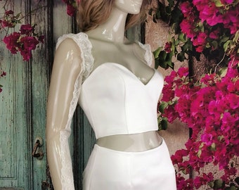 Detachable wedding dress sleeves,Bridal tulle sleeves,  Wedding Detachable Straps,Dress Sleeves,Bridal Detachable lace sleeves,Made to order