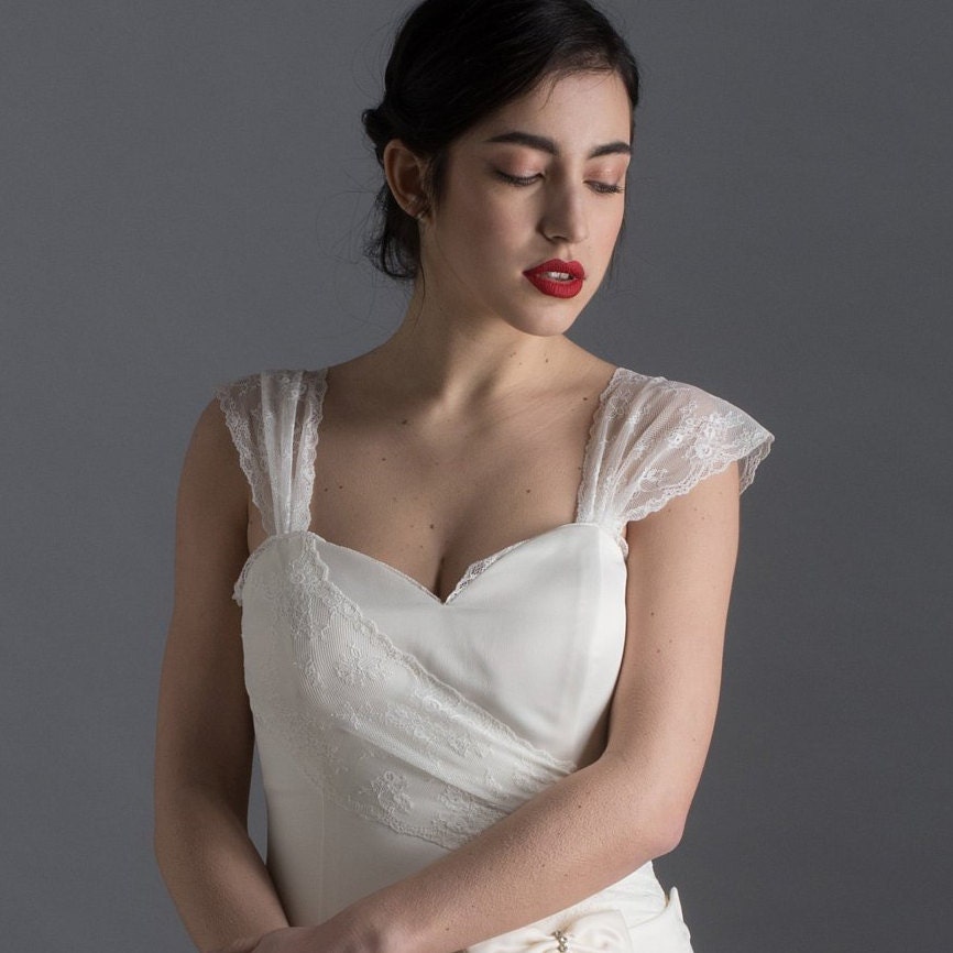 DETACHABLE SHOULDER STRAPS for Wedding Dresses Made With Etsy