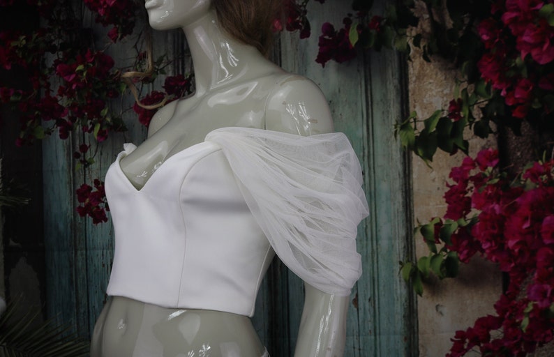 DETACHABLE Weddings Dress Sleeves off Shoulder Sleeve - Etsy UK