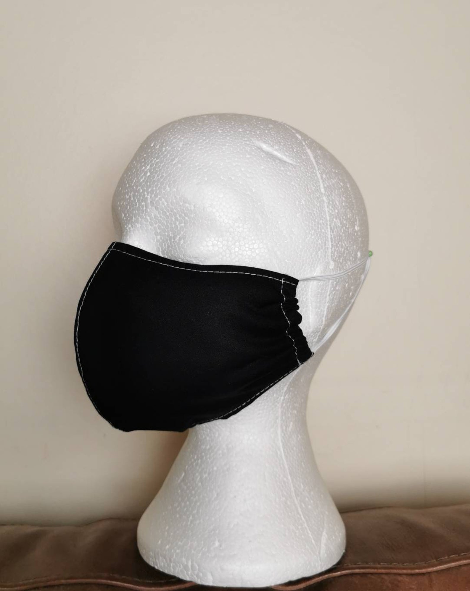 Zwart masker 5 filters pm2.5masker voor trouwdag | Etsy