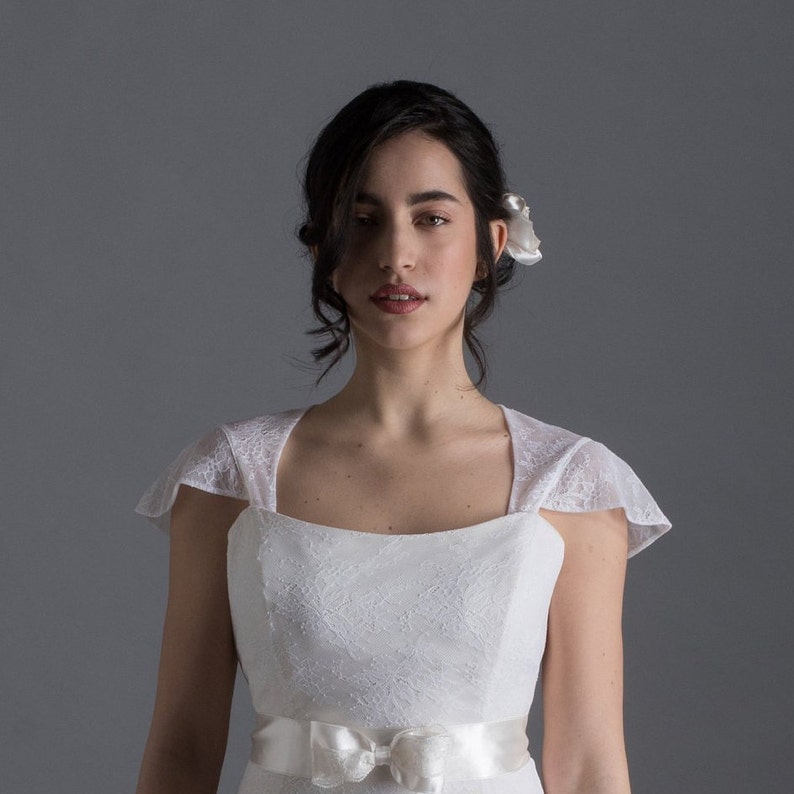 DETACHABLE Wedding Dress STRAPS With Cup Sleeves Detachable | Etsy UK