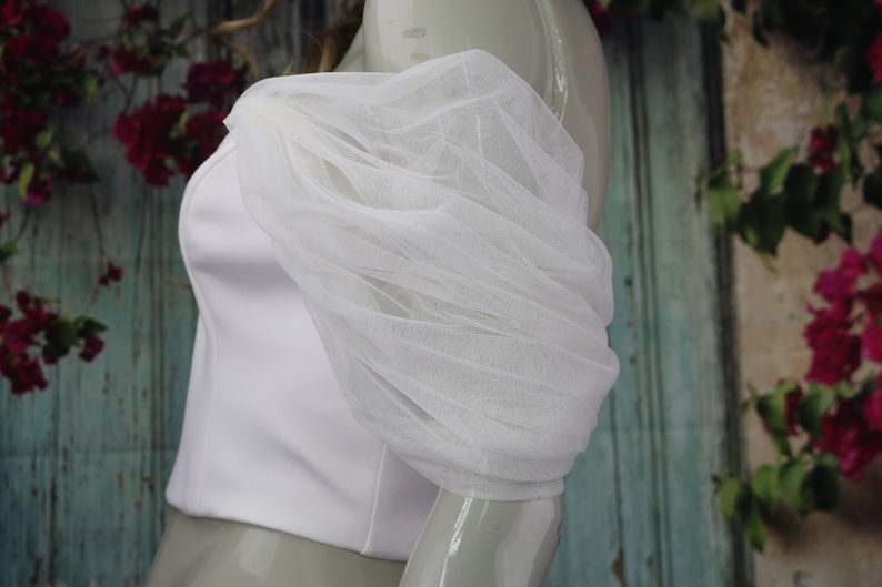 DETACHABLE Weddings Dress Sleeves off Shoulder Sleeve Etsy UK