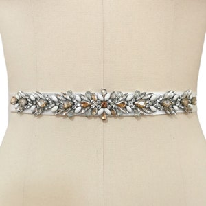 Champagne Pearl Belt - Etsy display picture 2