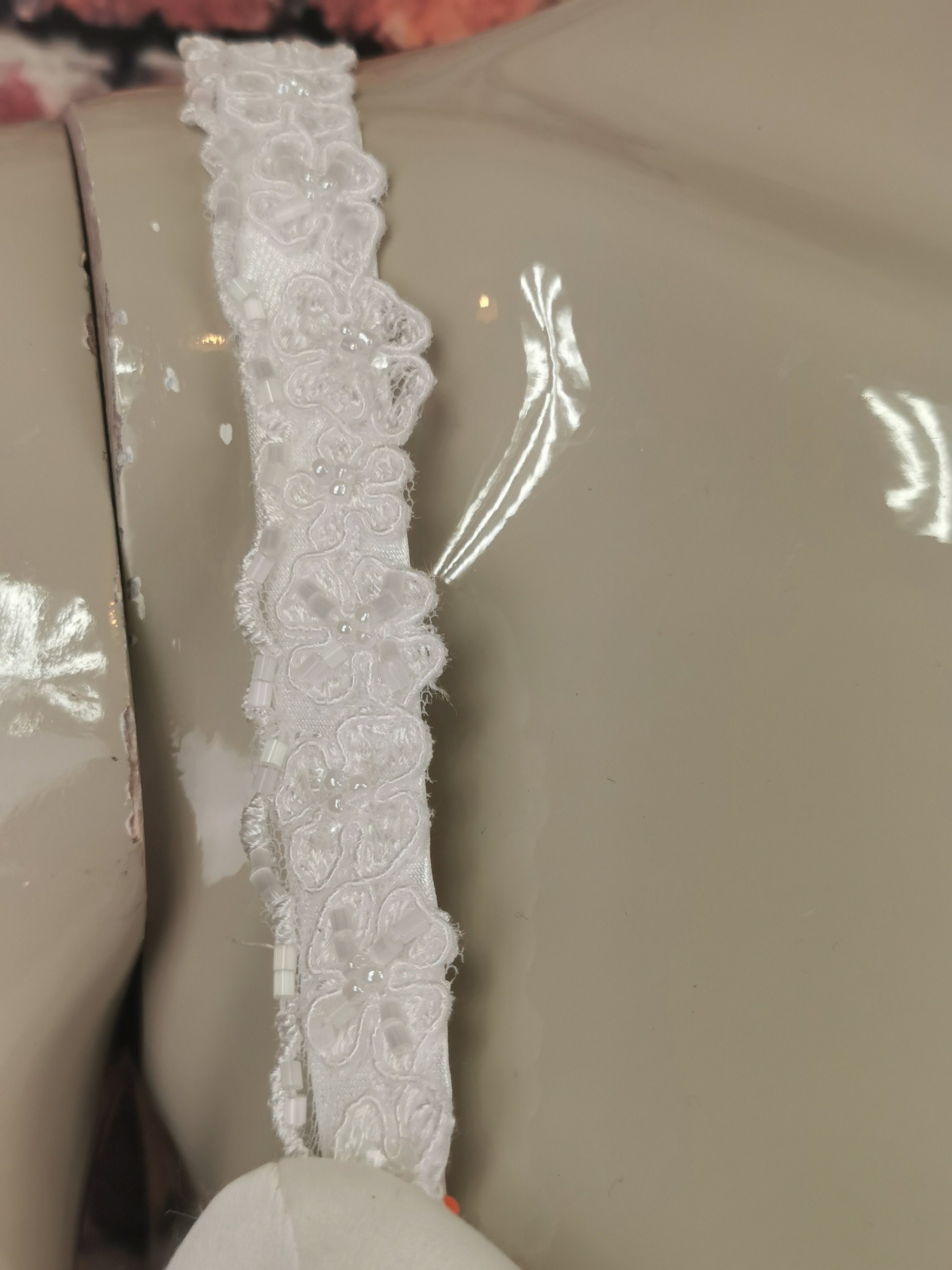 lace bridal straps