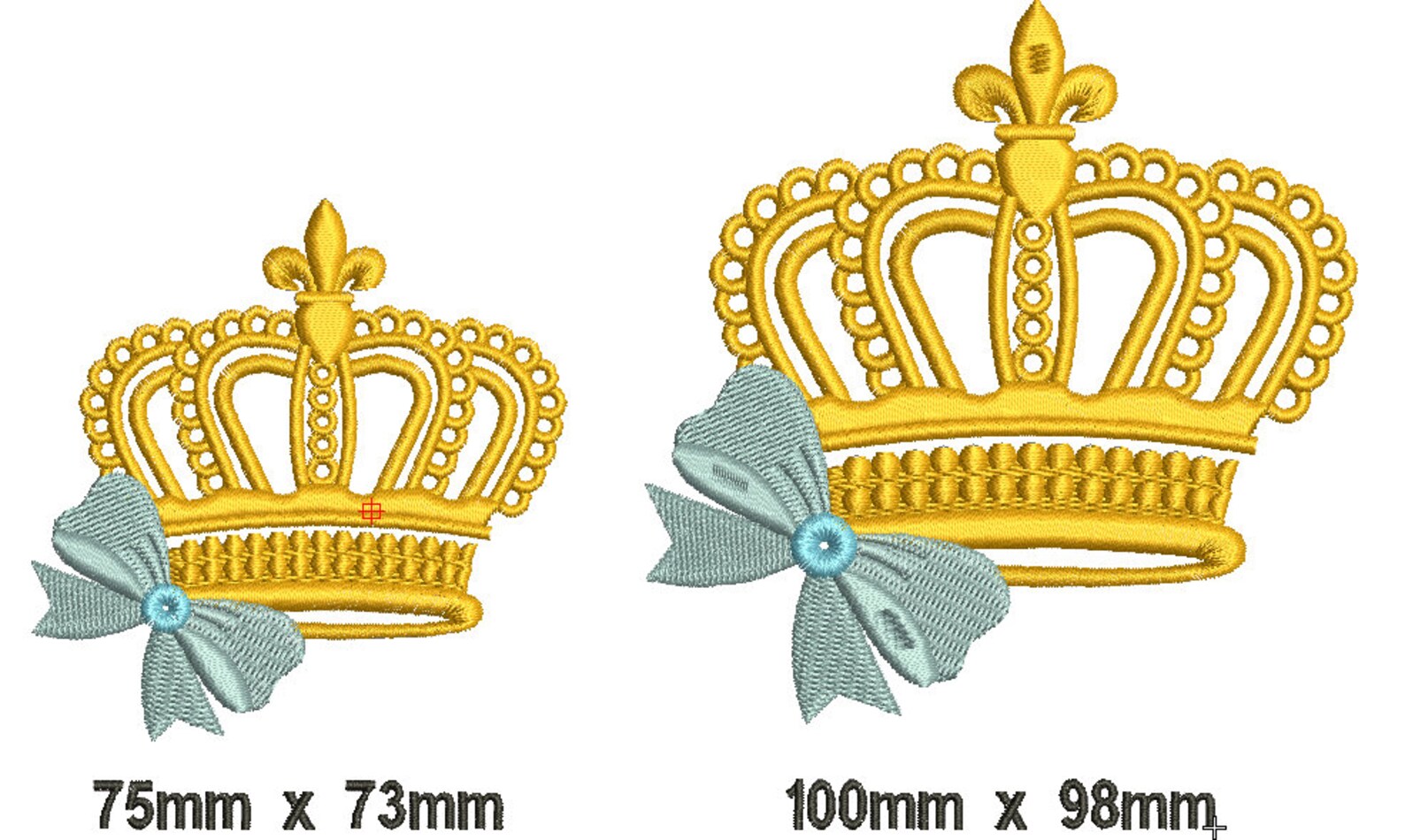 Cute prince crown machine embroidery design baby crown  etsy Cute prince crown machine embroidery design baby crown  etsy