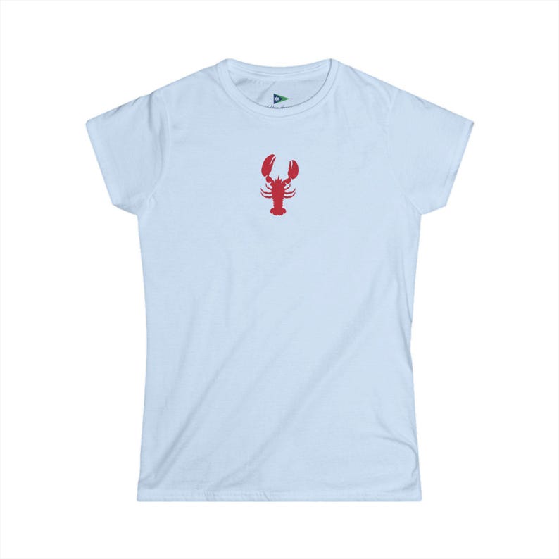 Red Lobster T-Shirt, Nautical Coastal Tee, Preppy Summer Shirt, Cape Cod Nantucket Top zdjęcie 7