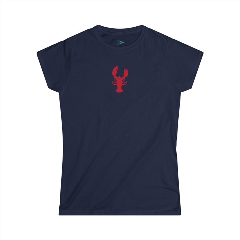 Red Lobster T-Shirt, Nautical Coastal Tee, Preppy Summer Shirt, Cape Cod Nantucket Top zdjęcie 5