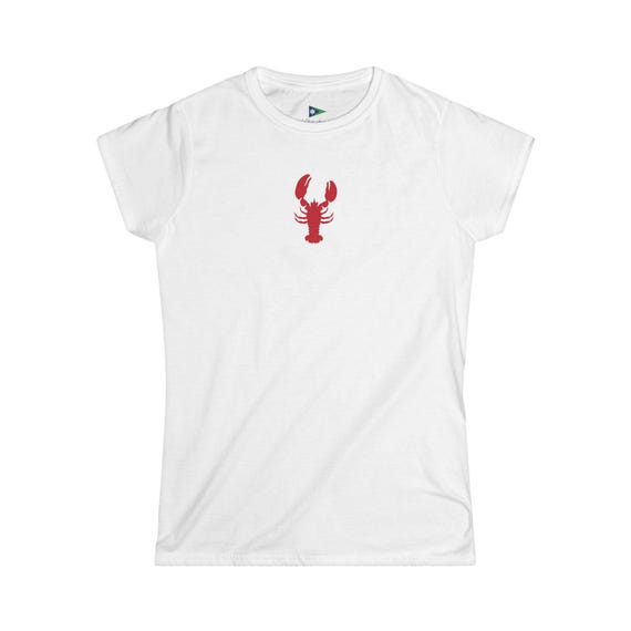 Red Lobster T-Shirt, Nautical Coastal Tee, Preppy Summer Shirt, Cape Cod Nantucket Top