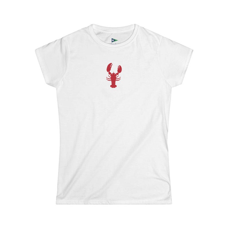 Red Lobster T-Shirt, Nautical Coastal Tee, Preppy Summer Shirt, Cape Cod Nantucket Top zdjęcie 1
