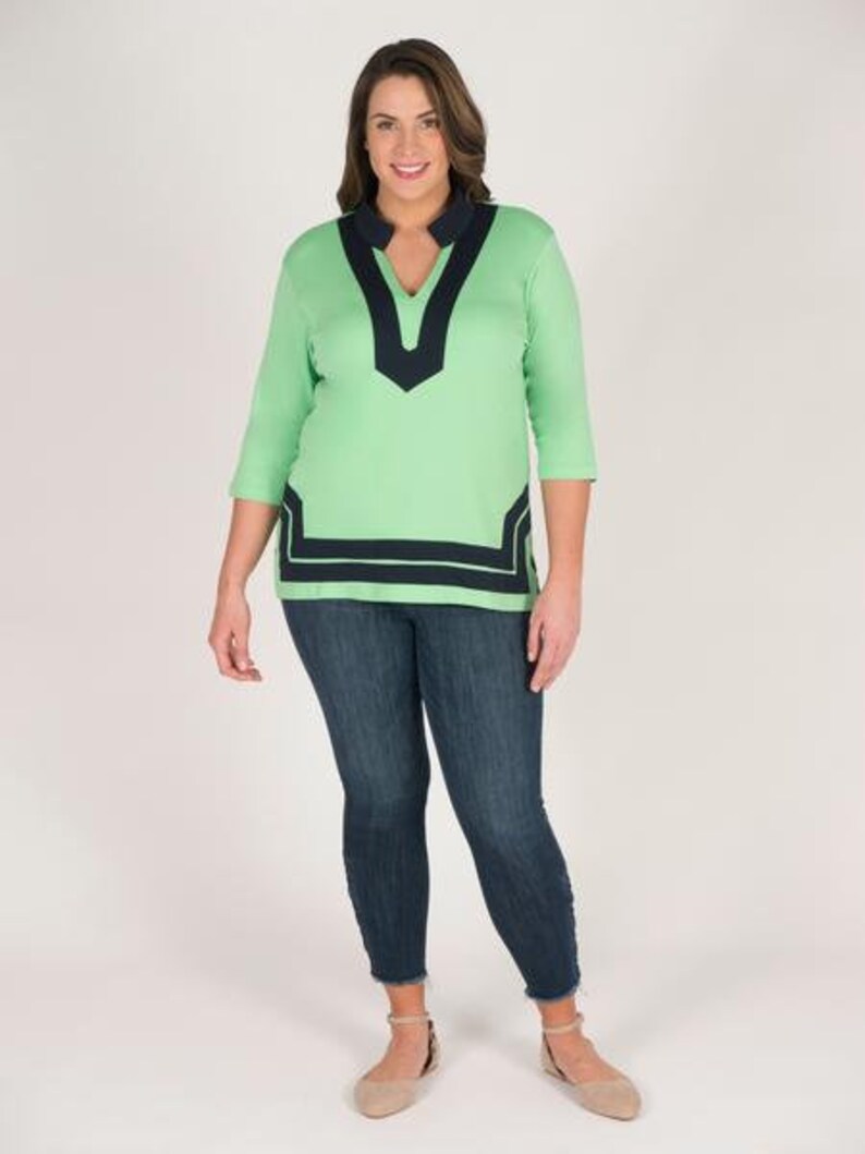 Preppy Topplus Size Preppy Topresort Wearplus Size Resort Etsy