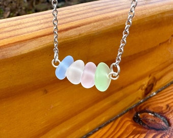 Sea Glass Necklace For Women