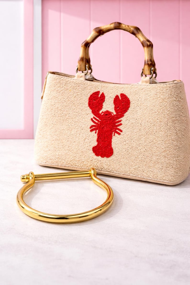 Gold Shackle Bracelet Sailing Jewelry, Preppy Coastal Bracelet, Classic Nautical Gift image 2